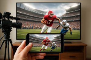 From Phone Screen to Big Screen: Casting Sports Streams to Your Smart TV